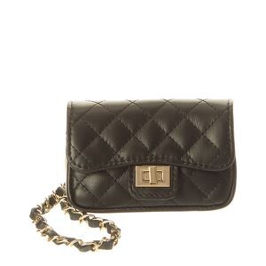 Isabella Rossetti Ailsa27 Quilted Leather Bag, Black